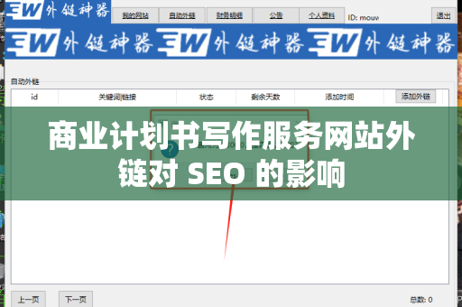 商业计划书写作服务网站外链对 SEO 的影响