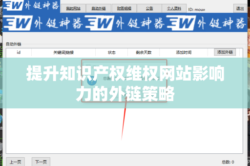 提升知识产权维权网站影响力的外链策略
