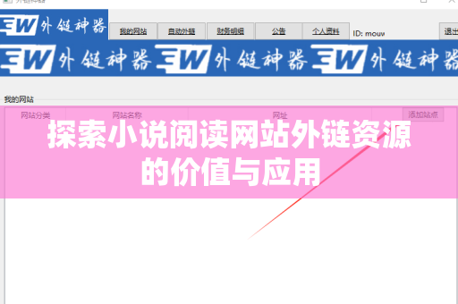 探索小说阅读网站外链资源的价值与应用
