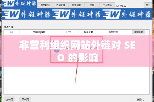 非营利组织网站外链对 SEO 的影响
