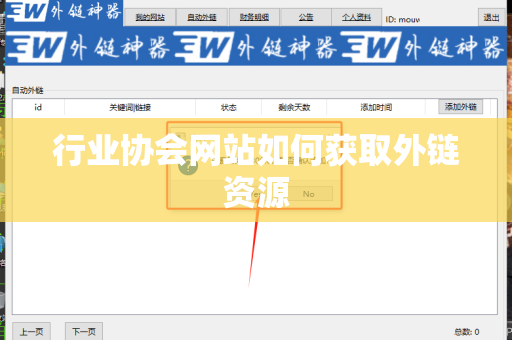 行业协会网站如何获取外链资源
