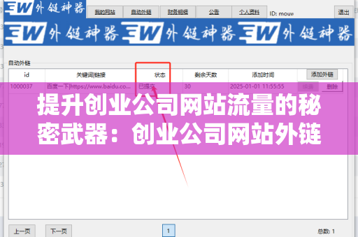 提升创业公司网站流量的秘密武器：创业公司网站外链代发服务