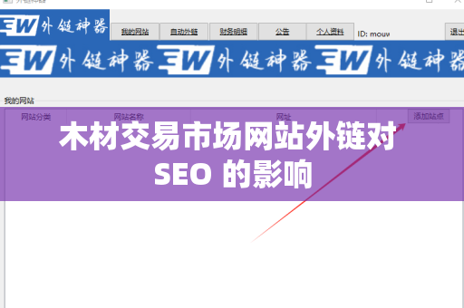 木材交易市场网站外链对 SEO 的影响