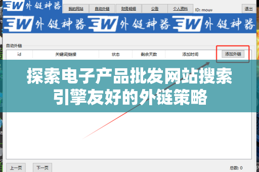 探索电子产品批发网站搜索引擎友好的外链策略