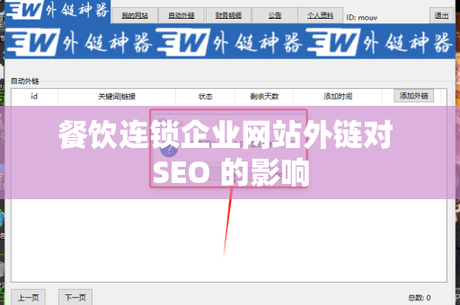 餐饮连锁企业网站外链对 SEO 的影响