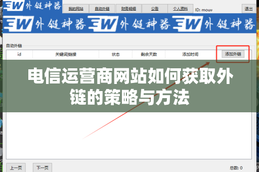 电信运营商网站如何获取外链的策略与方法