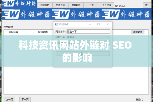 科技资讯网站外链对 SEO 的影响