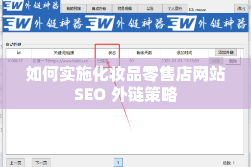 如何实施化妆品零售店网站SEO 外链策略