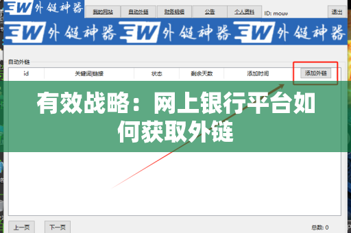 有效战略：网上银行平台如何获取外链