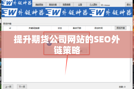 提升期货公司网站的SEO外链策略