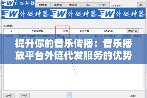 提升你的音乐传播：音乐播放平台外链代发服务的优势
