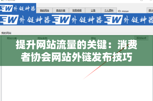 提升网站流量的关键：消费者协会网站外链发布技巧
